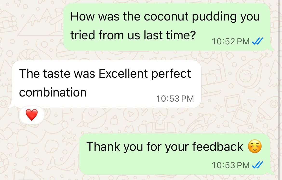 Customer review screenshot